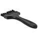 Brush, ESD, 2" Flat, Hard, Conductive, Nylon Bristles